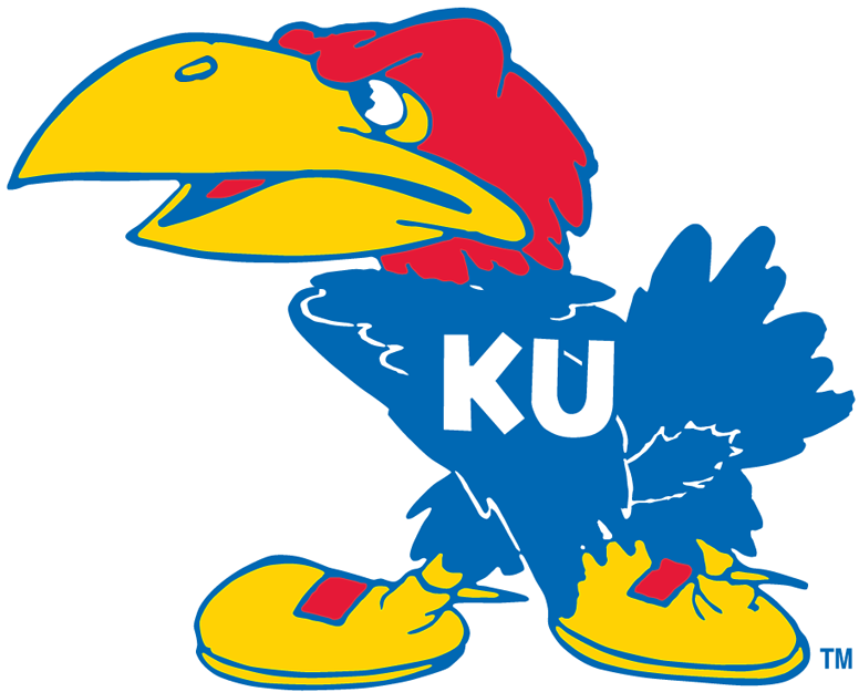 Kansas Jayhawks 1941-1945 Primary Logo DIY iron on transfer (heat transfer)